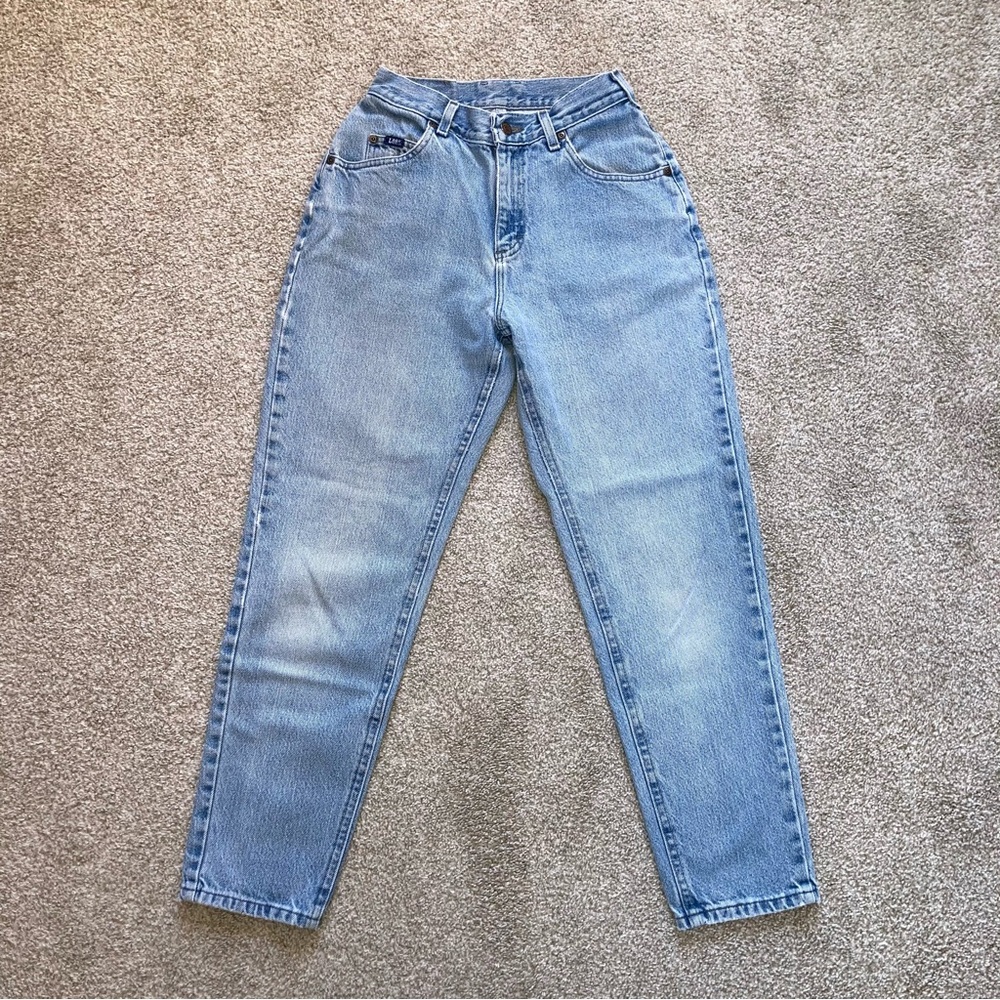Vintage Lee Denim Light Wash Jeans 24 inch waist